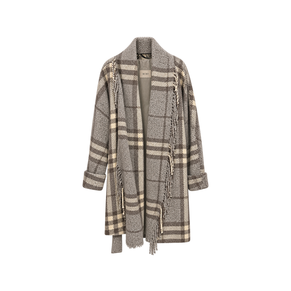 Casaco com Franjas Burberry