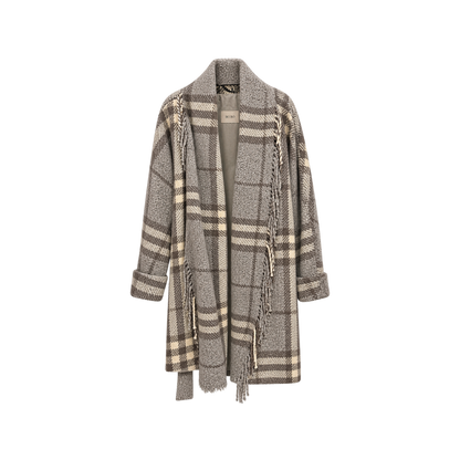 Casaco com Franjas Burberry