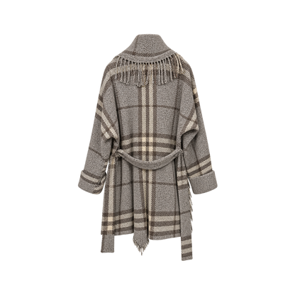 Casaco com Franjas Burberry