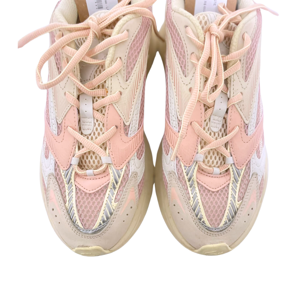 Tênis L003 Neo Shot Off White & Light Pink Lacoste
