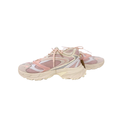 Tênis L003 Neo Shot Off White & Light Pink Lacoste