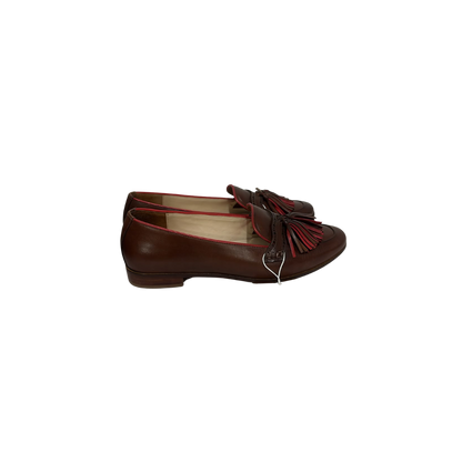 Mocassim Marrom de Couro