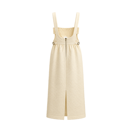 Vestido Midi Creme Paula Raia