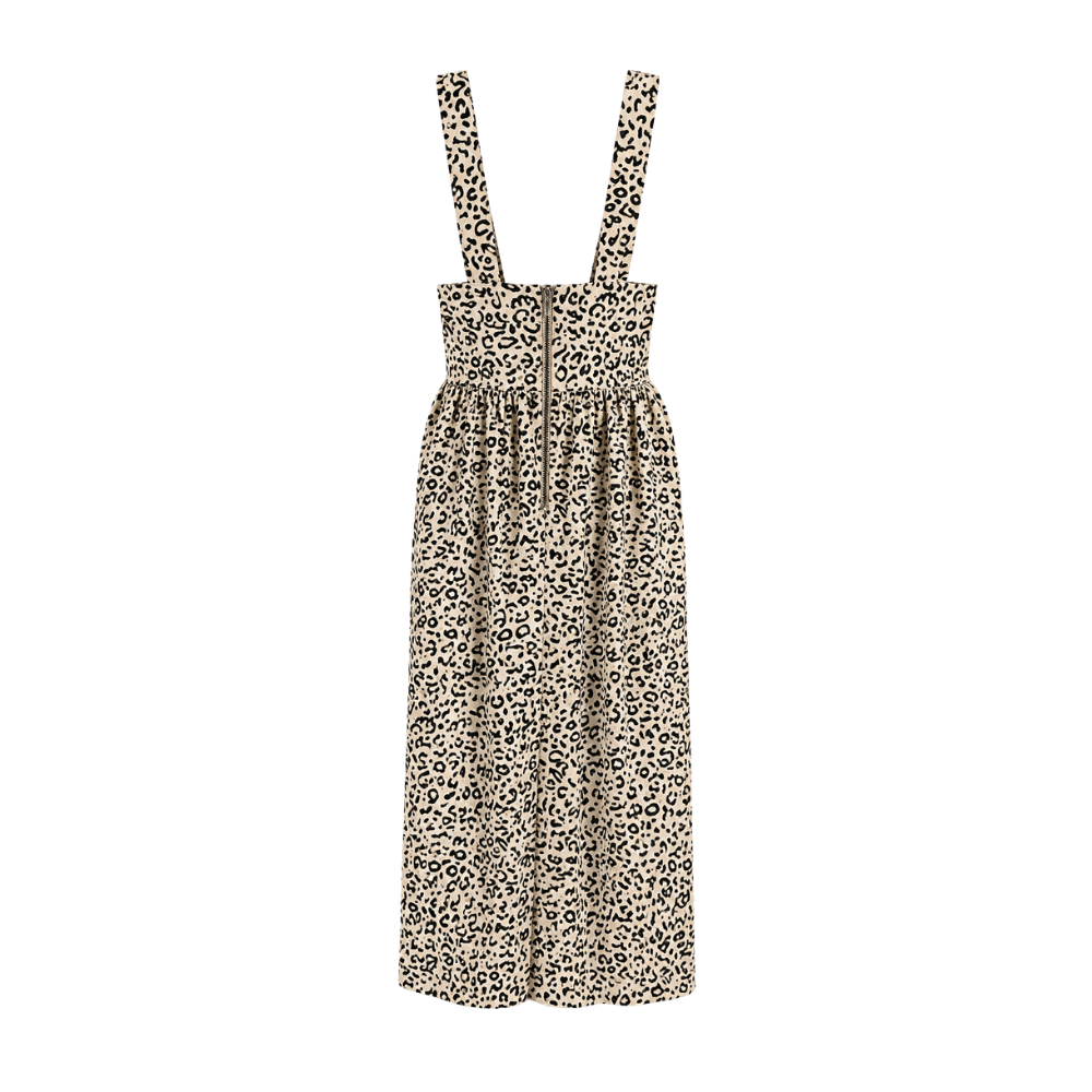 Salopete Animal Print Paula Raia