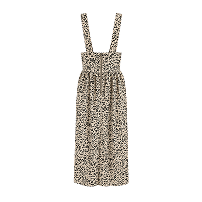 Salopete Animal Print Paula Raia