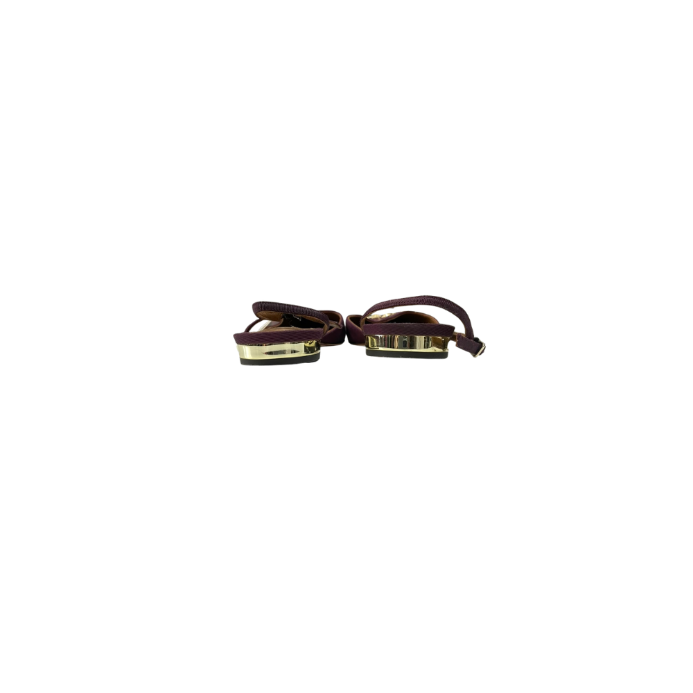 Slingback Vinho Aquazzura