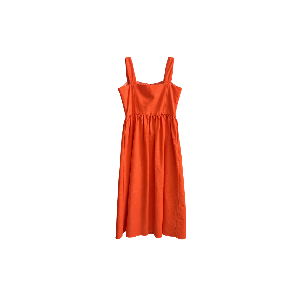Vestido Paula Raia Laranja