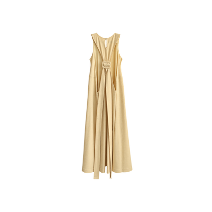 Vestido Midi Paula Raia Amarelo