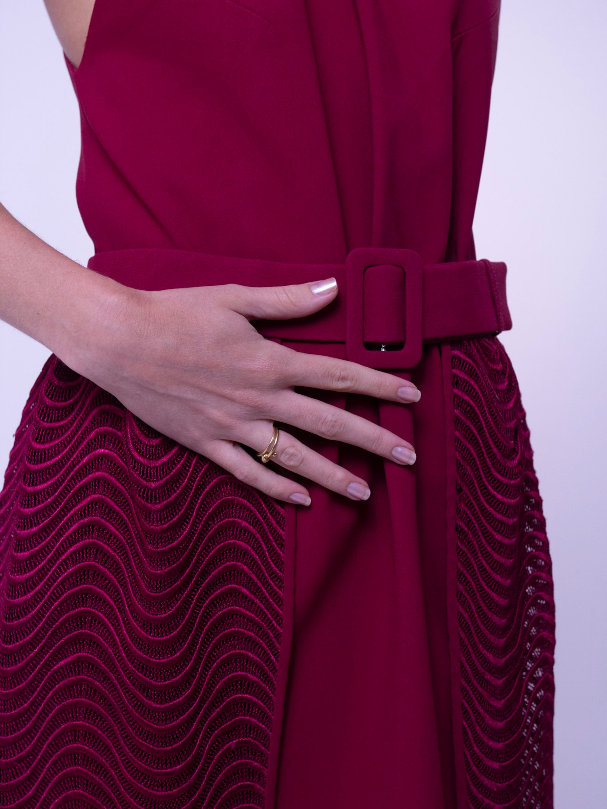 Vestido Rosa com Saia Paula Raia