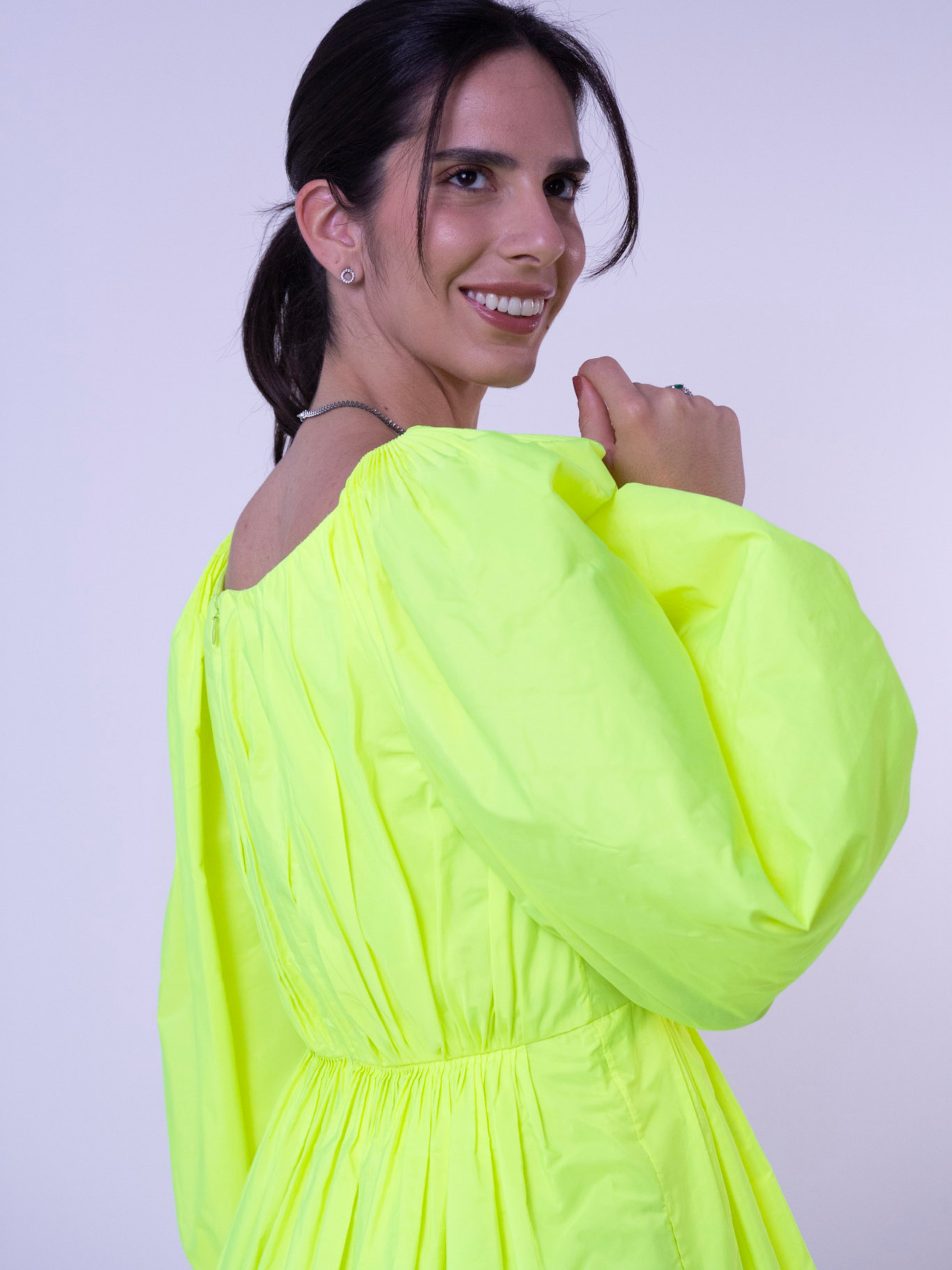 Vestido Amarelo Valentino