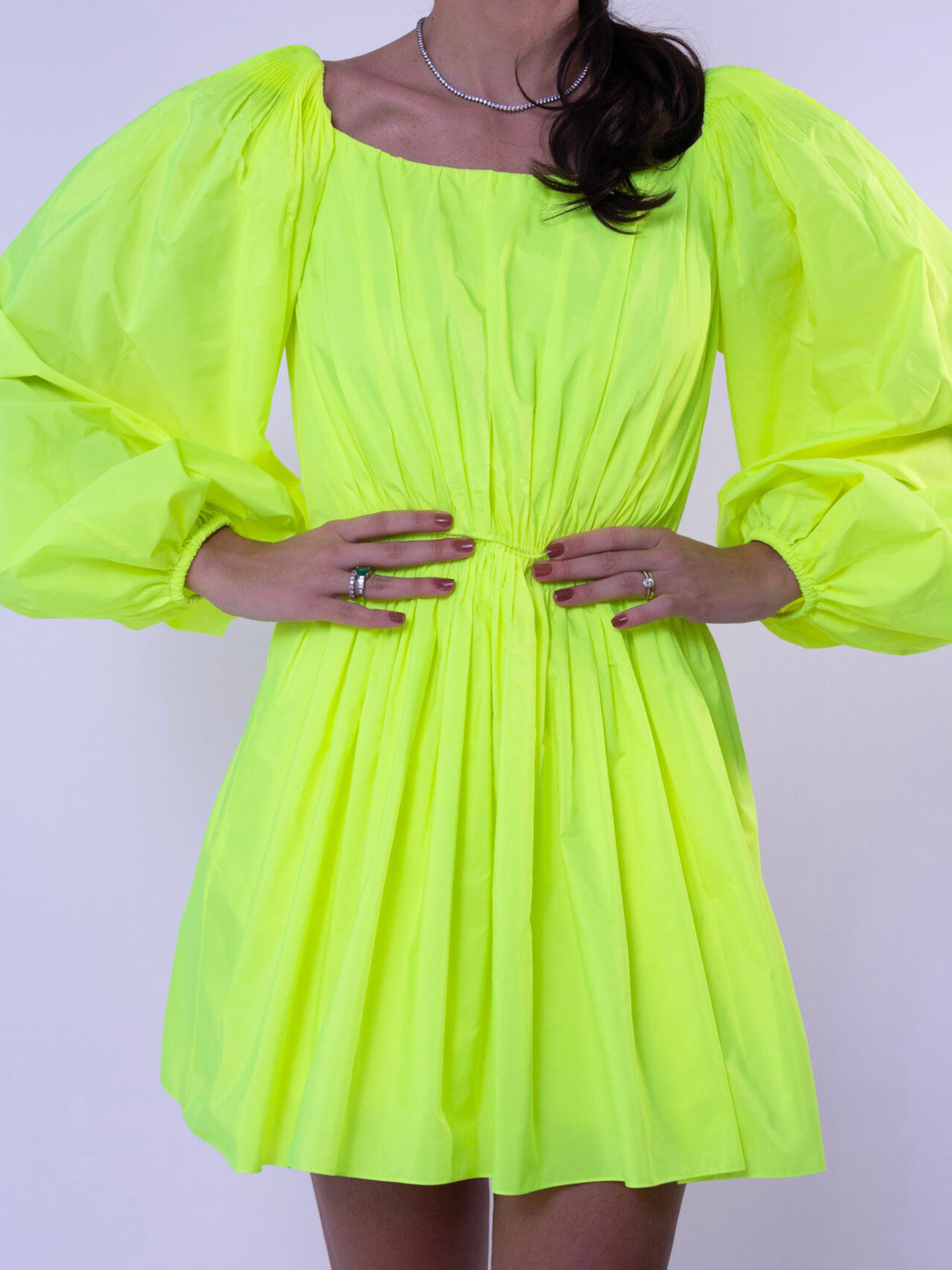 Vestido Amarelo Valentino