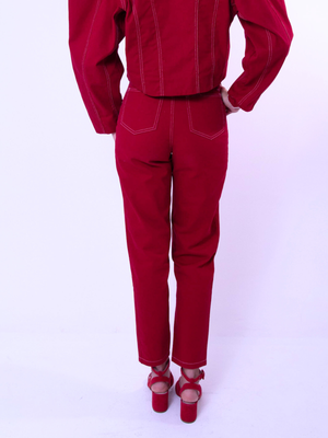 Calça Vermelha Chaouiche