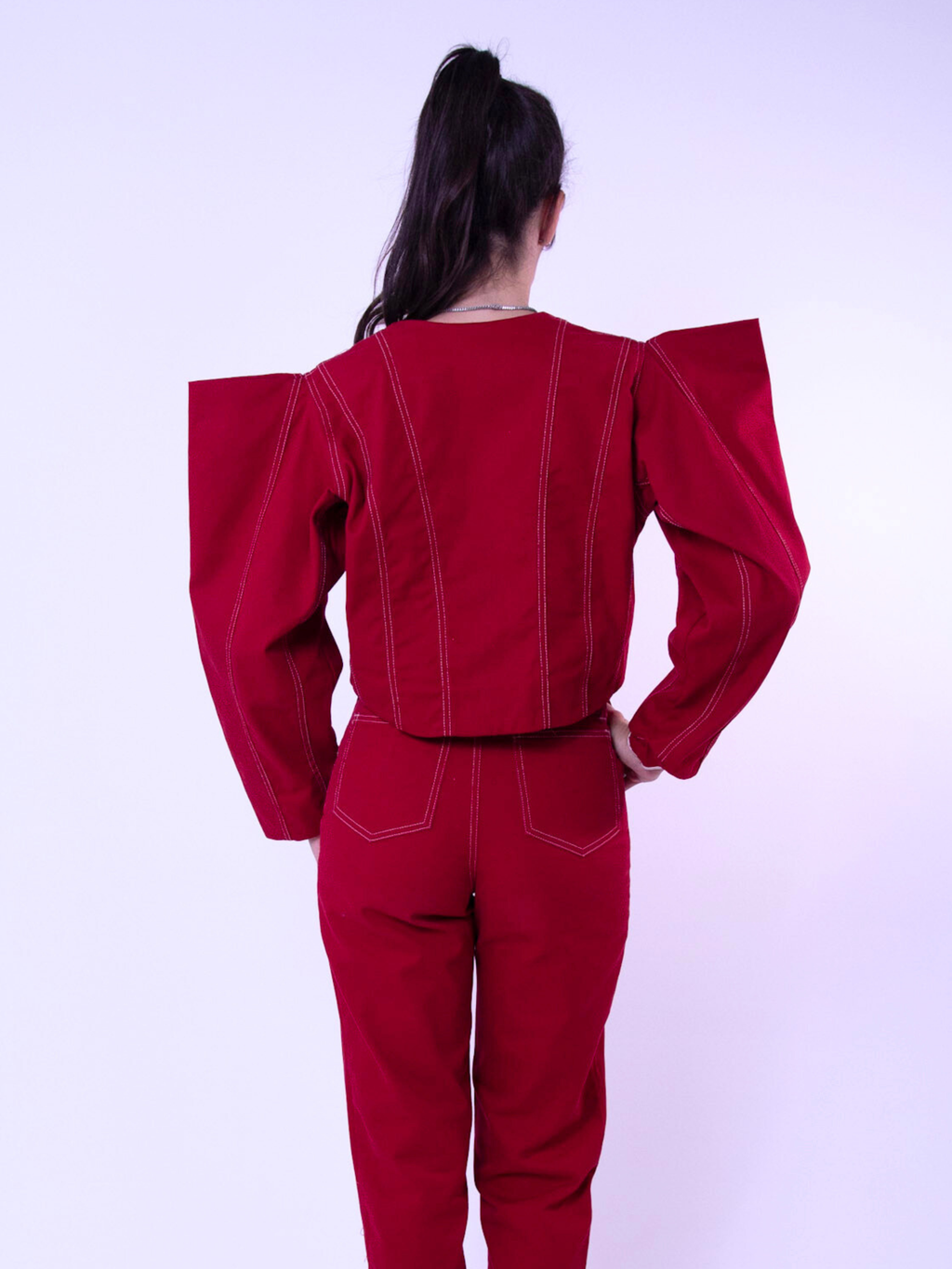 Jaqueta Vermelha Chaouiche