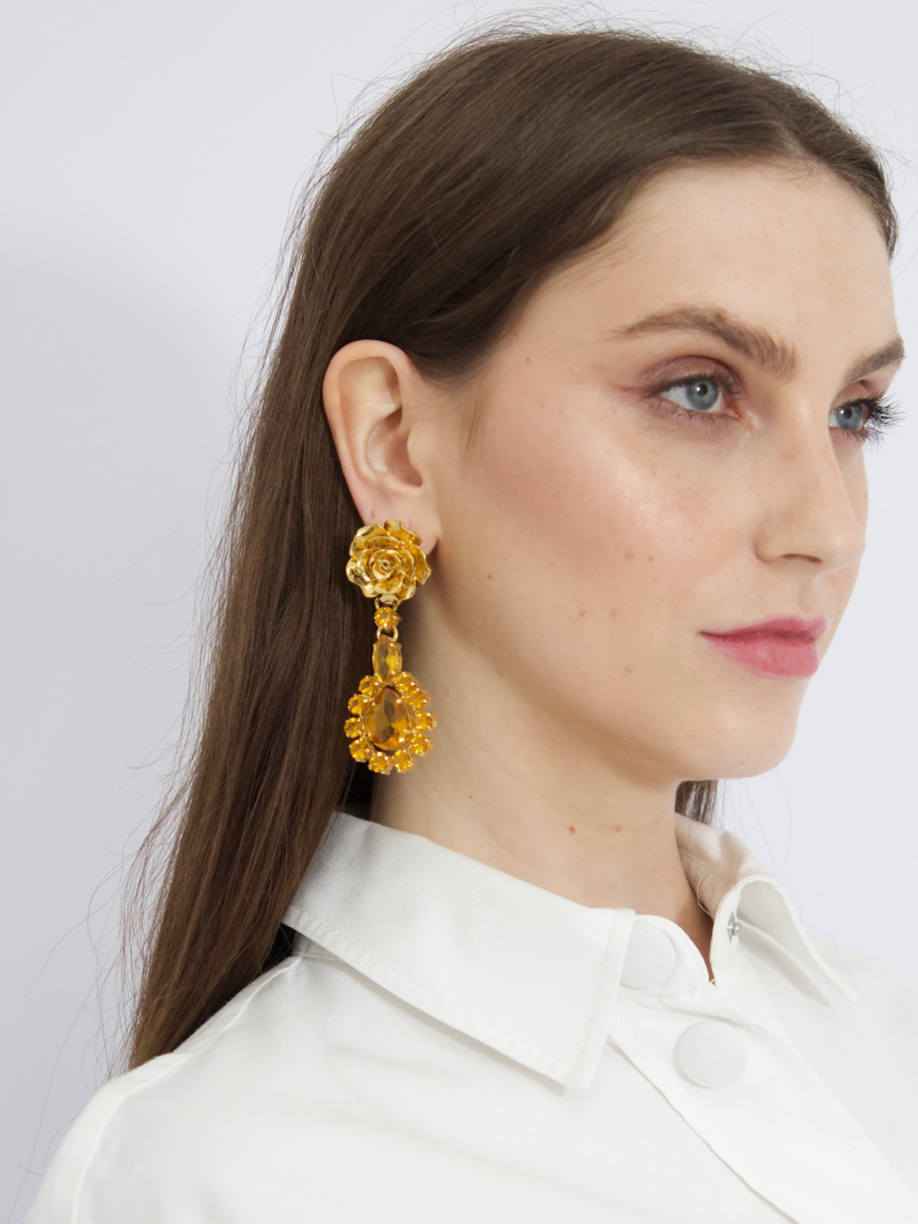 Brinco Dourado Prada