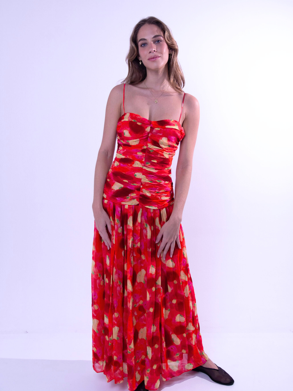 Vestido Estampado Cris Barros