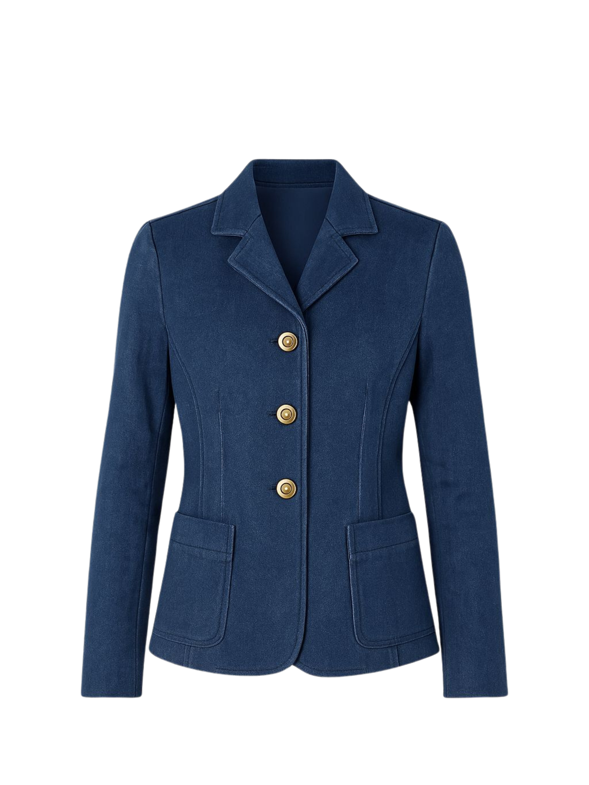 Blazer Jeans Azul Tory Burch