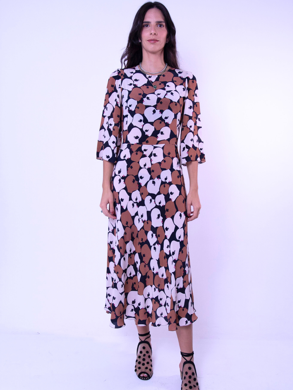 Vestido Estampado Adriana Degreas