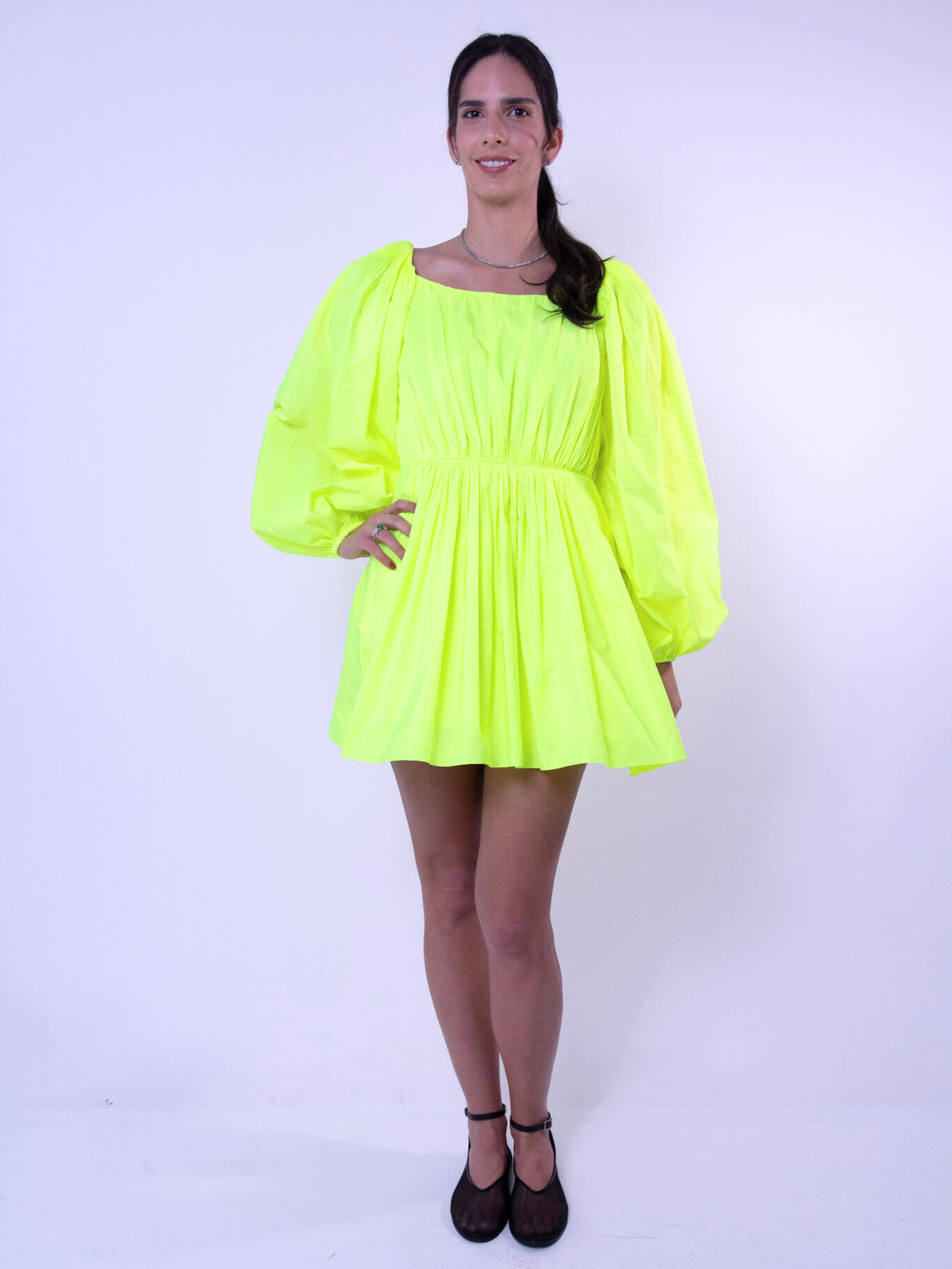 Vestido Amarelo Valentino