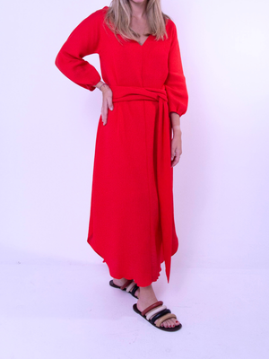 Vestido Laranja Cris Barros