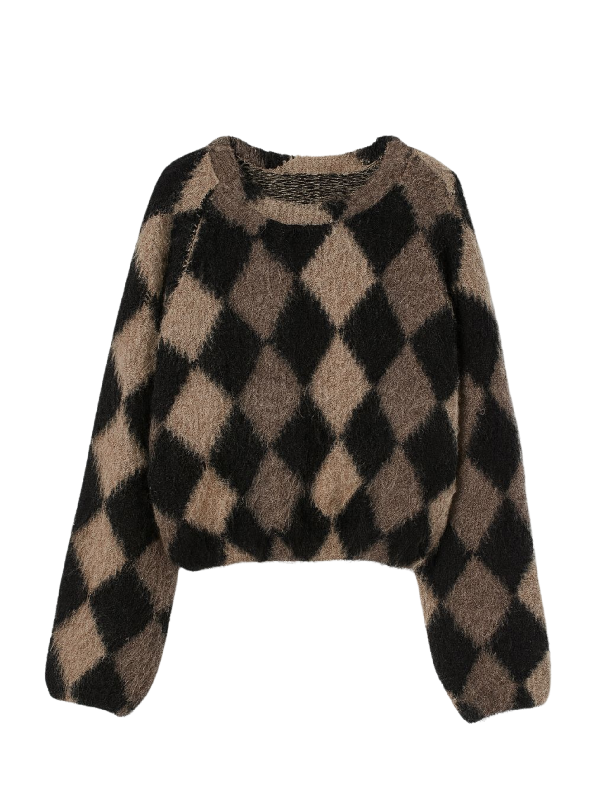 Tricot Estampa Losangos Paula Raia