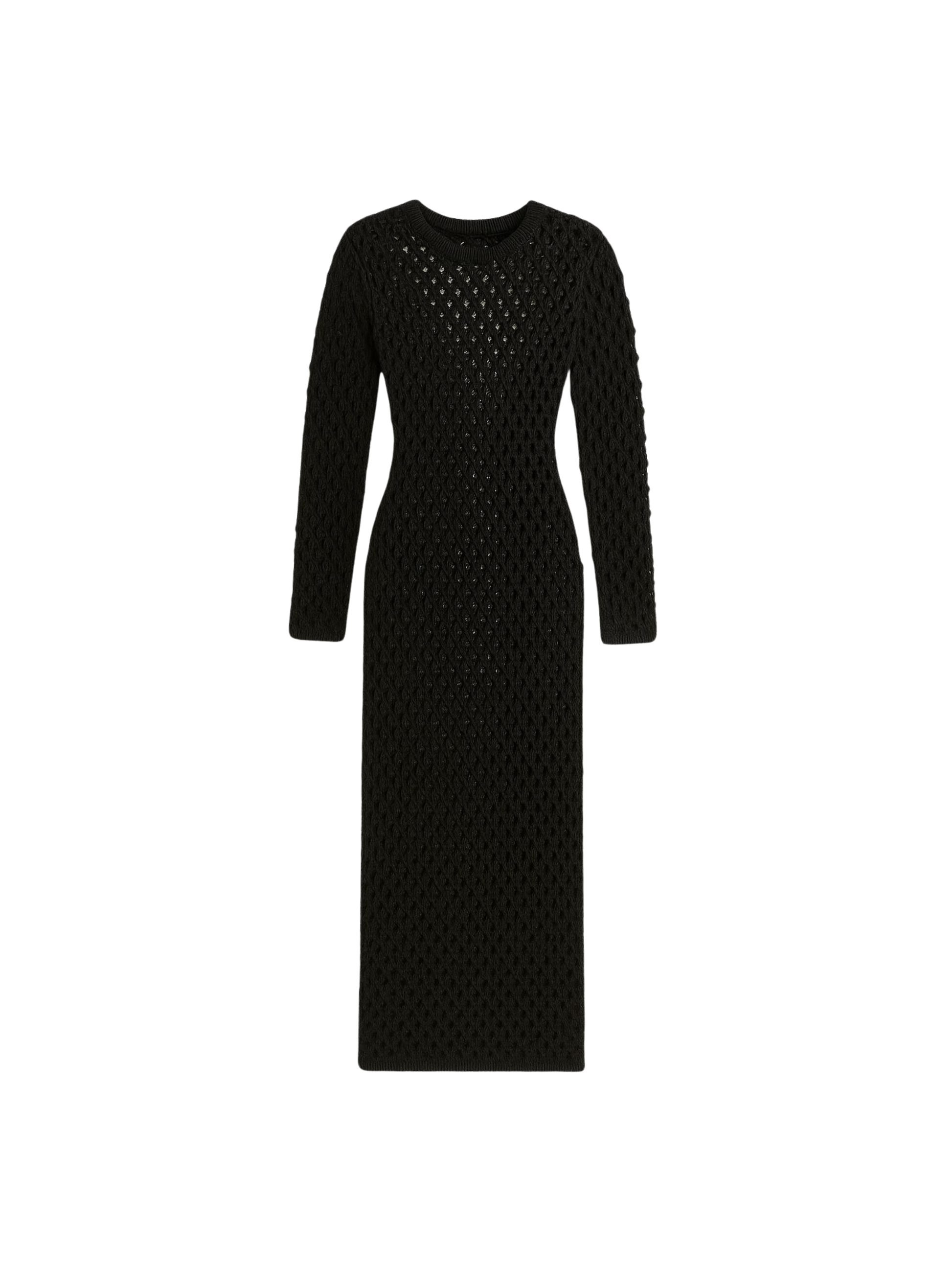 Vestido Tricot Preto Anselmi