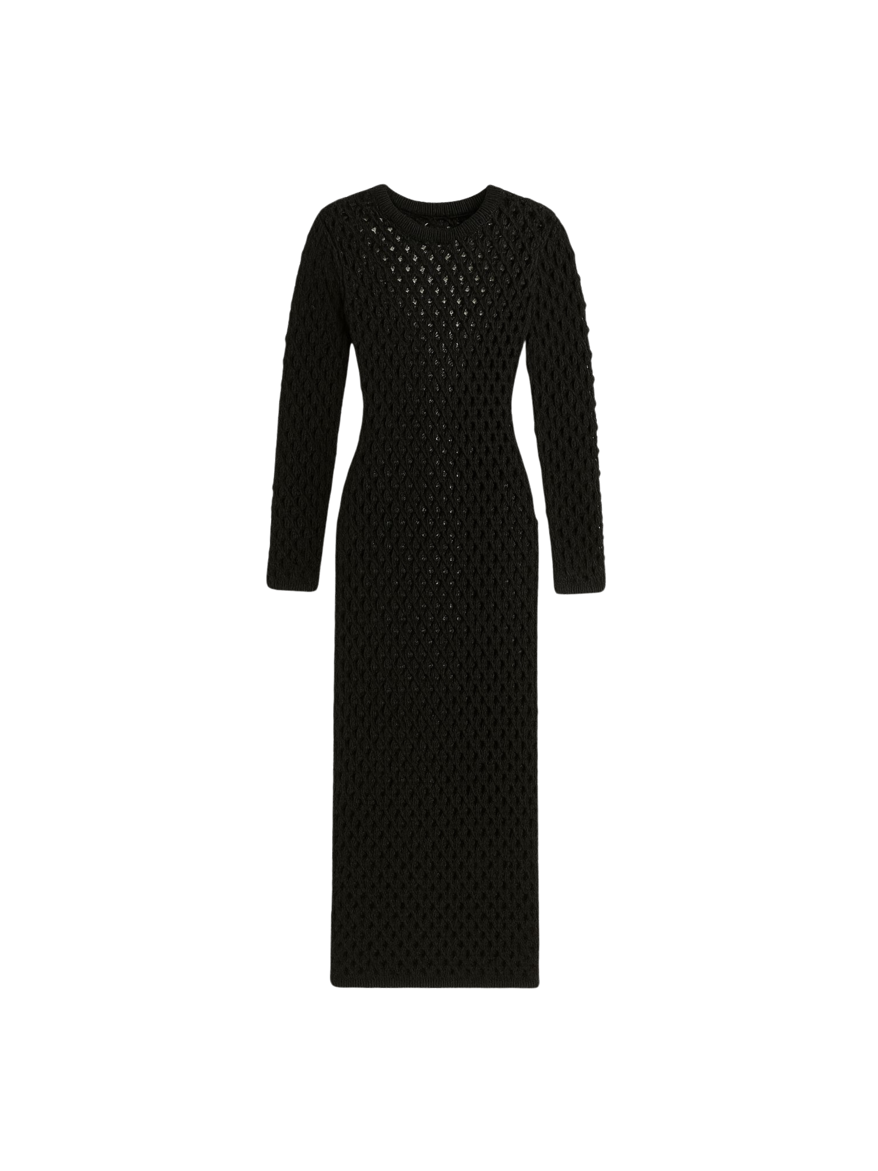Vestido Tricot Preto Anselmi