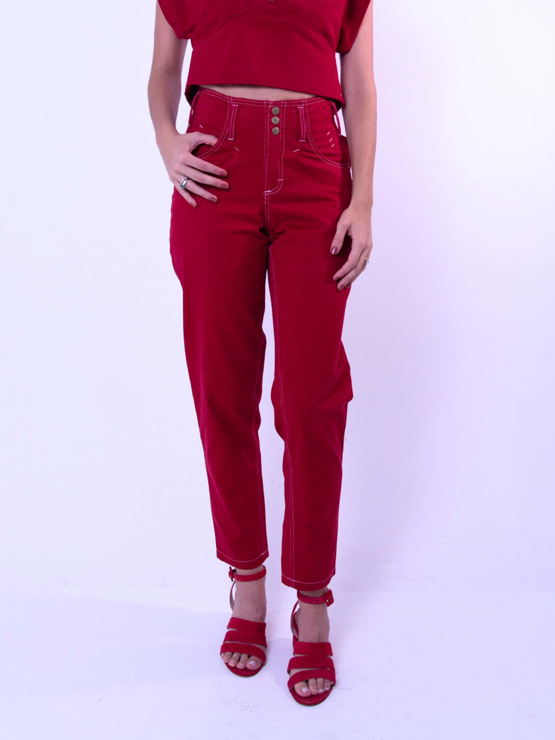 Calça Vermelha Chaouiche