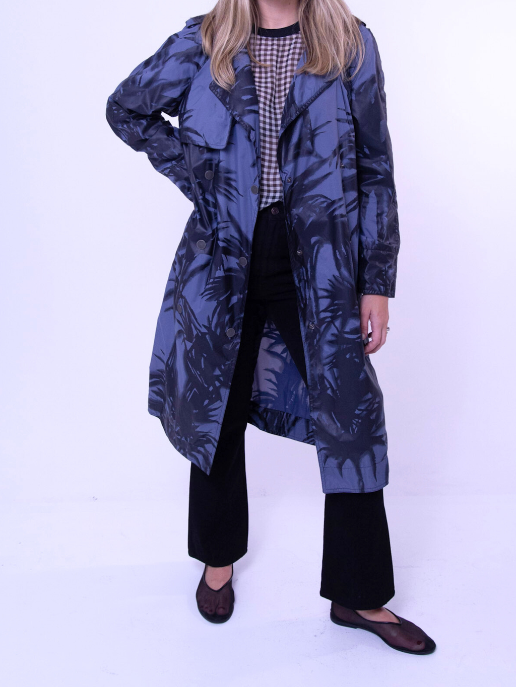 Trench Coat Estampado Lanvin