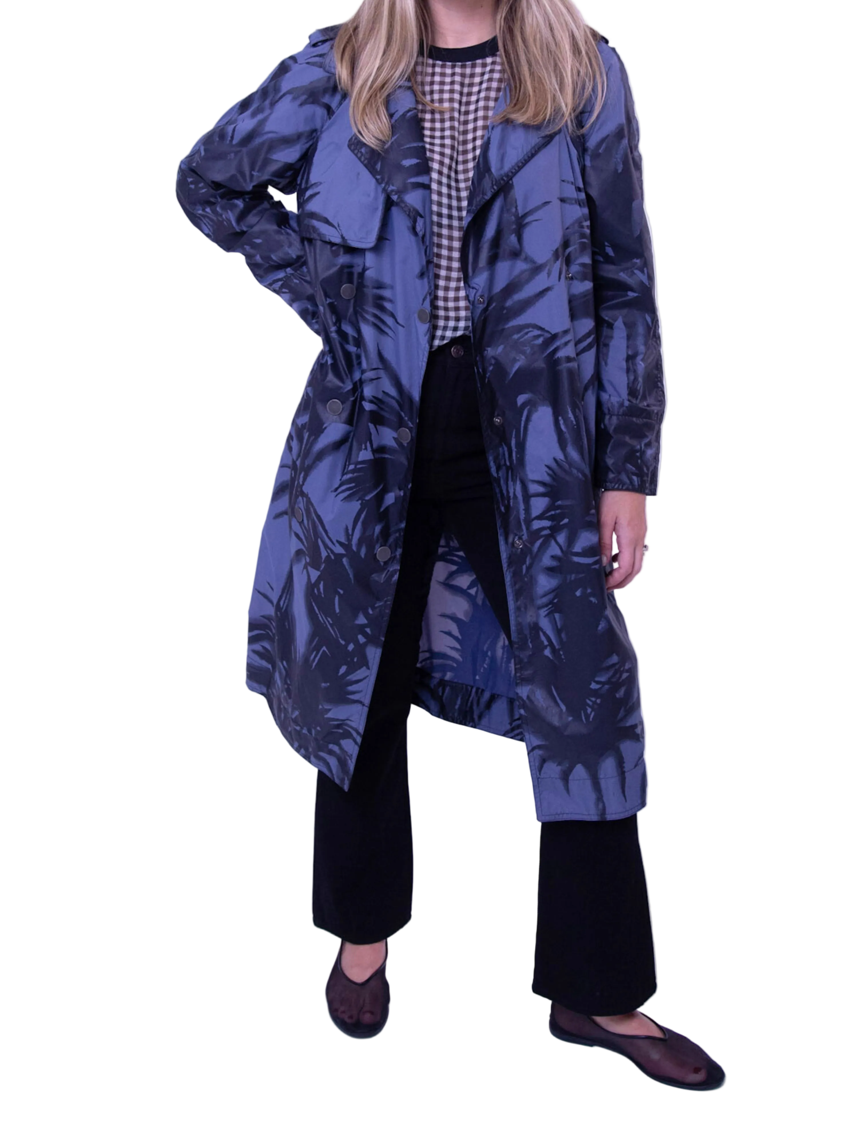 Trench Coat Estampado Lanvin