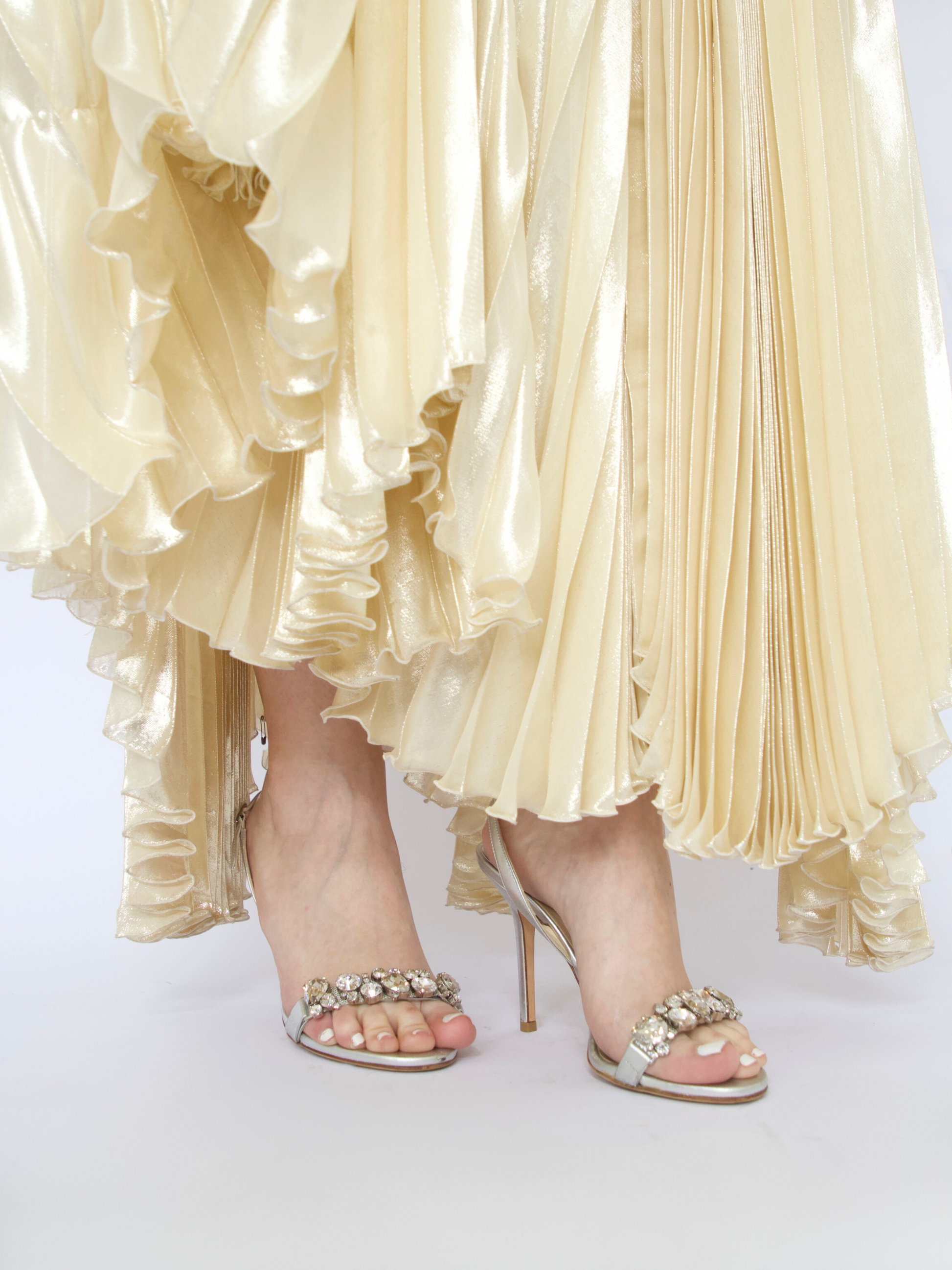 Sandália Prata Jimmy Choo