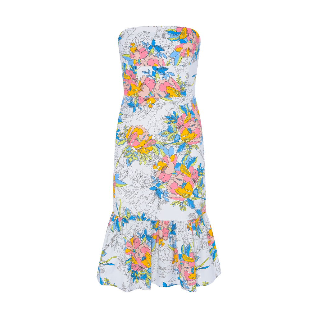 Vestido Estampado Reinaldo Lourenço