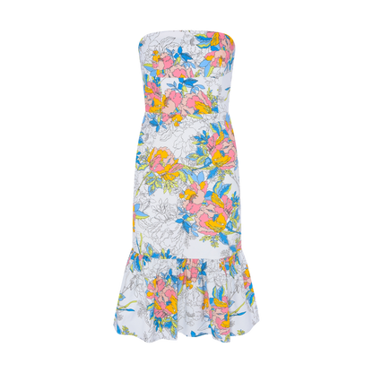 Vestido Estampado Reinaldo Lourenço