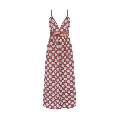 Vestido Estampado Framed