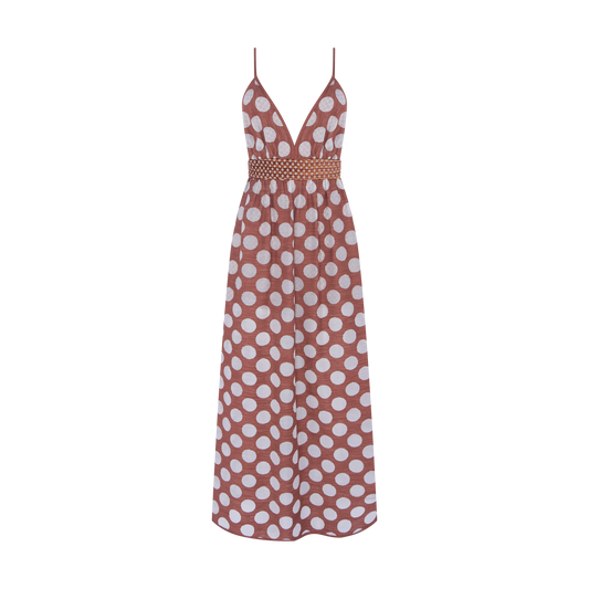 Vestido Estampado Framed