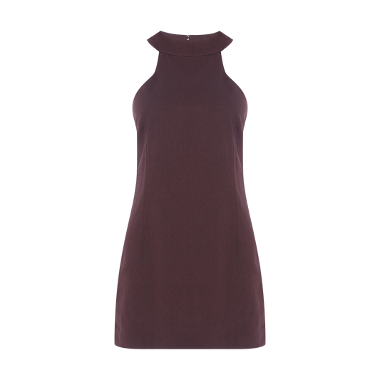 Vestido Marrom Ostra Brasil