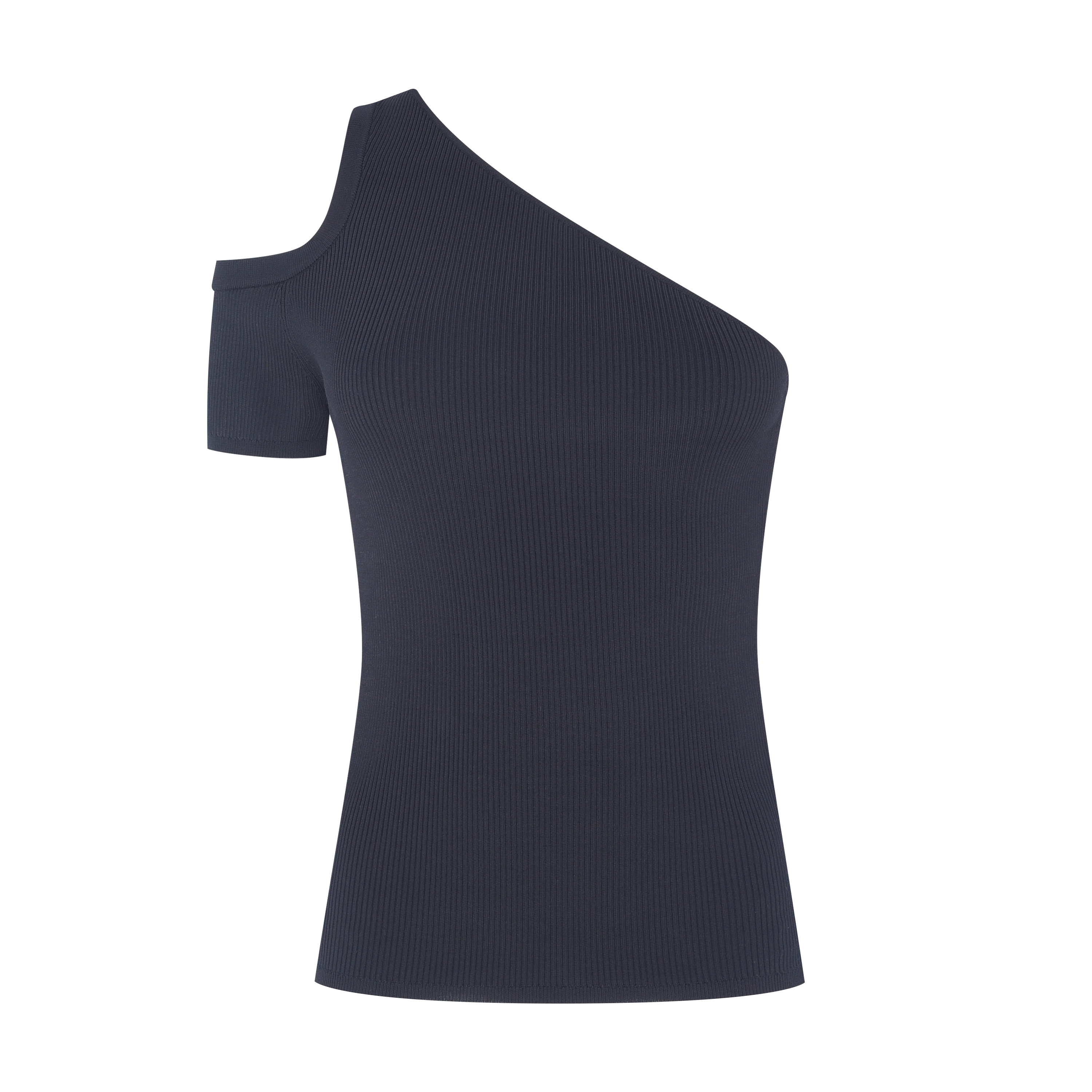 Blusa Assimétrica Preta Iro