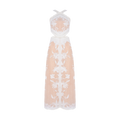 Vestido Nude Bordado Zimmermann