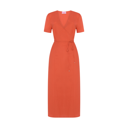 Vestido Laranja From Future