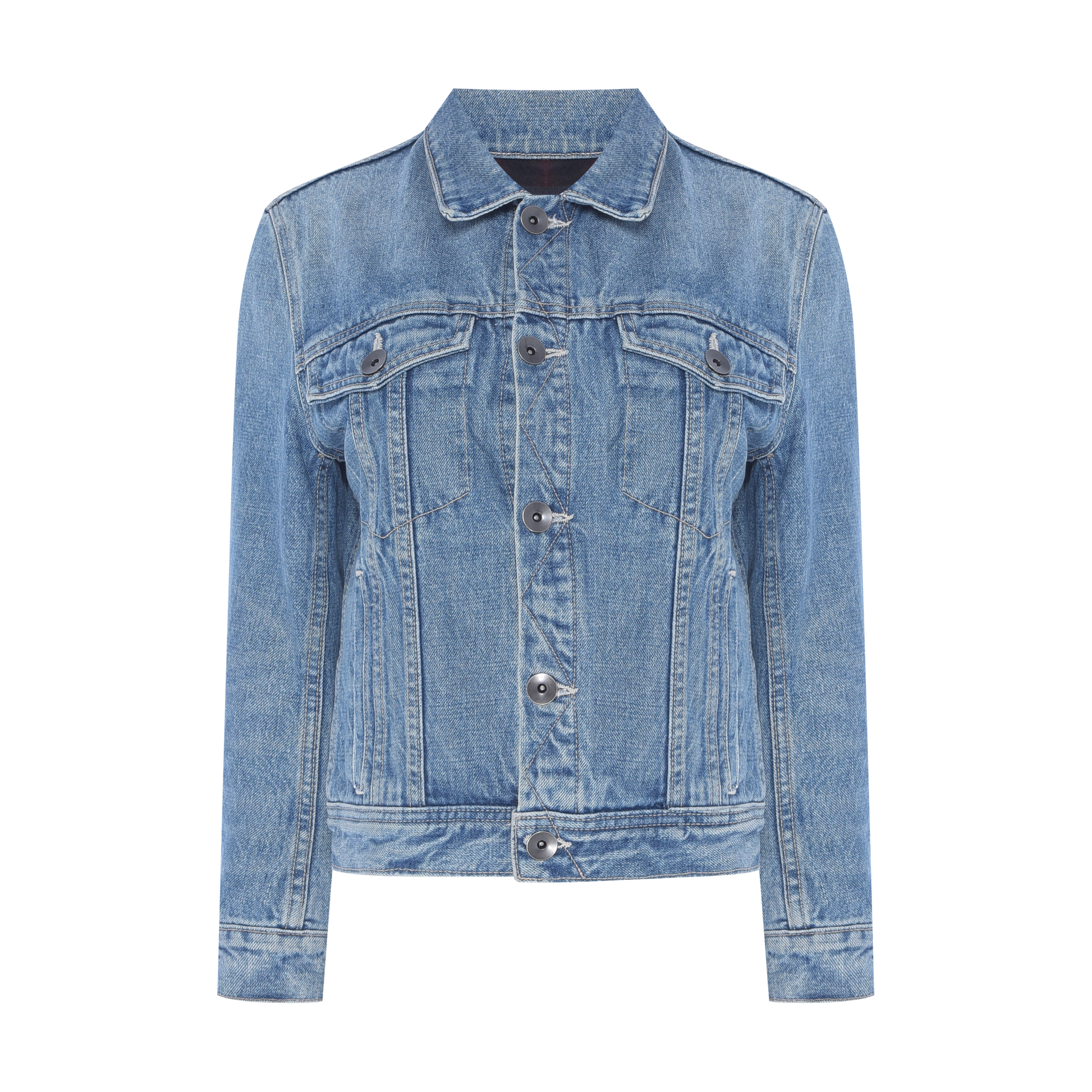 Jaqueta Jeans Azul Helmut Lang