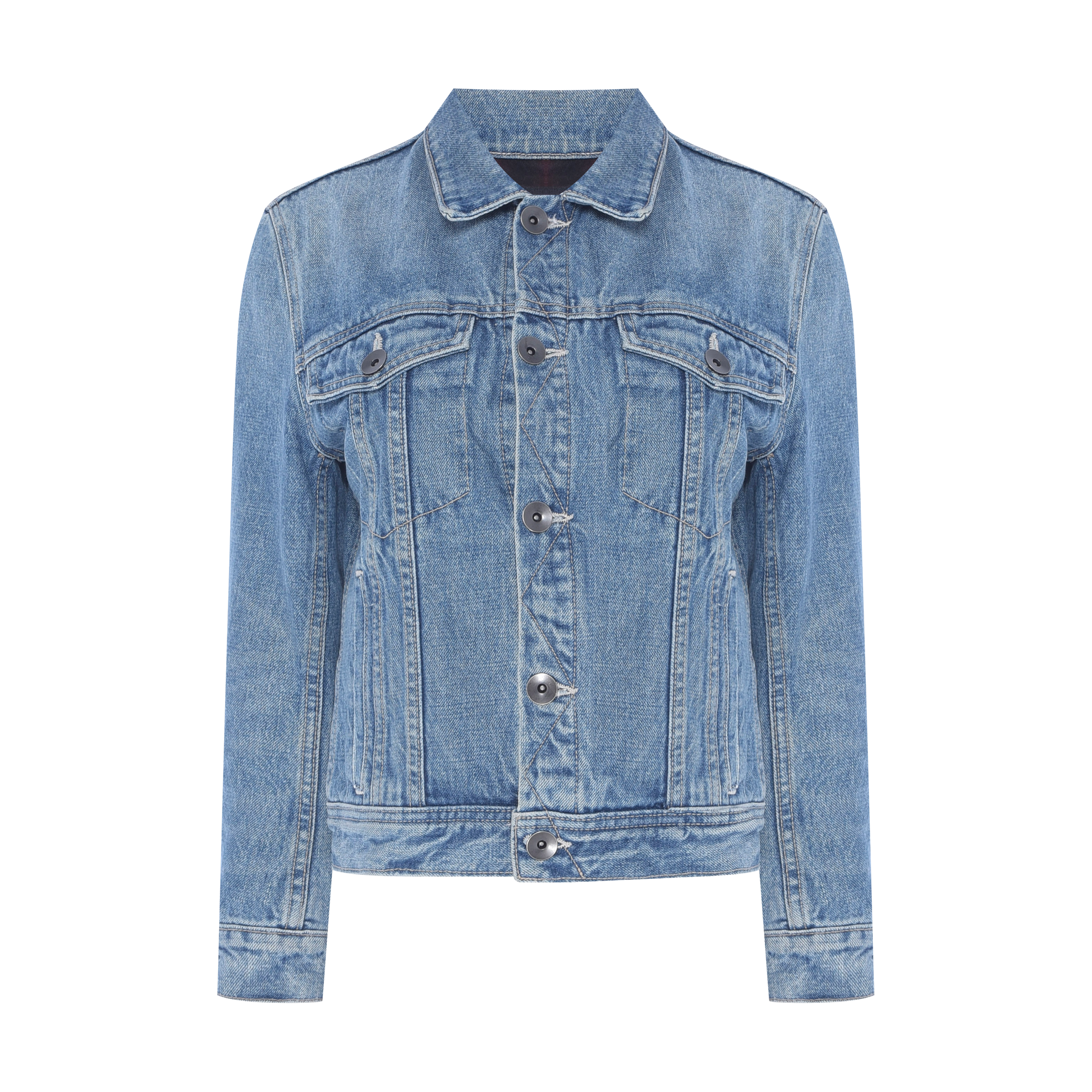 Jaqueta Jeans Azul Helmut Lang