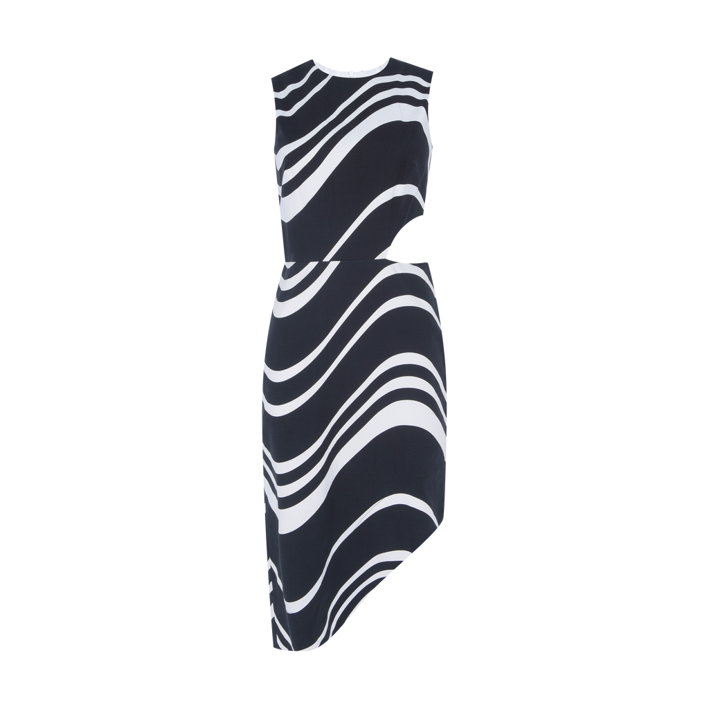 Vestido Listrado Andrea Marques