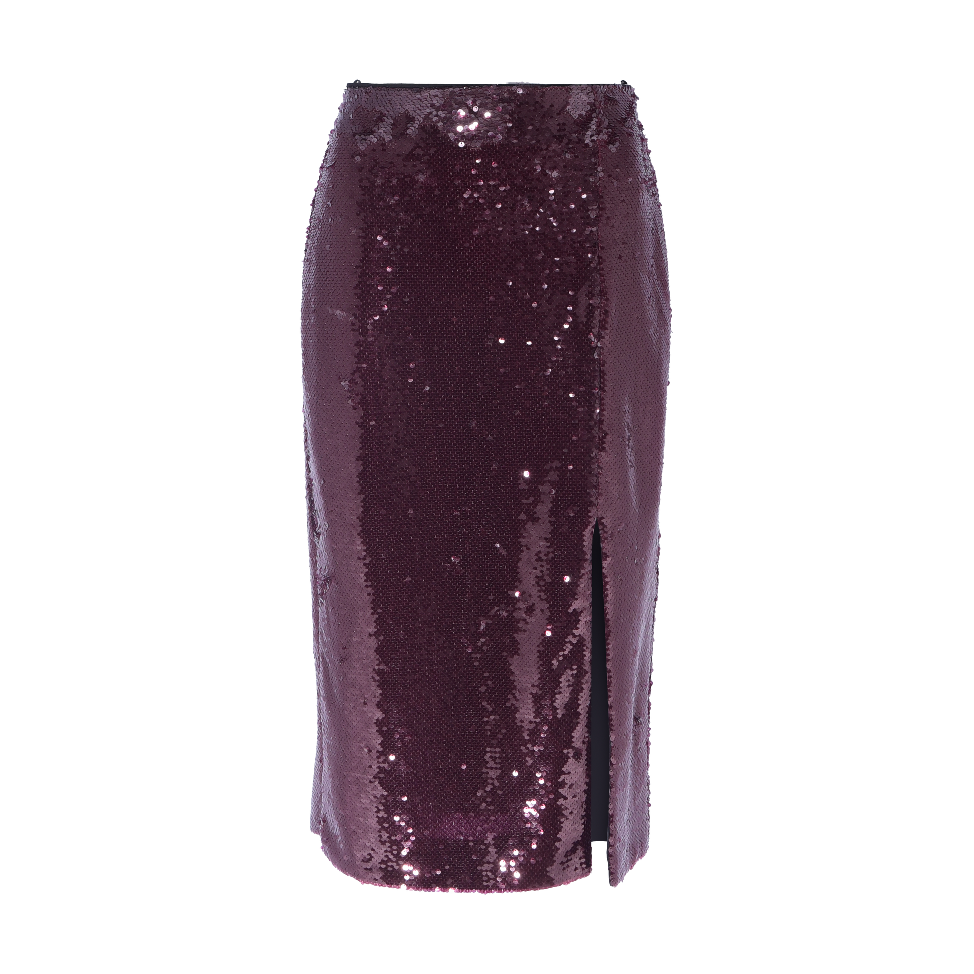 Saia Paetê Vinho NK