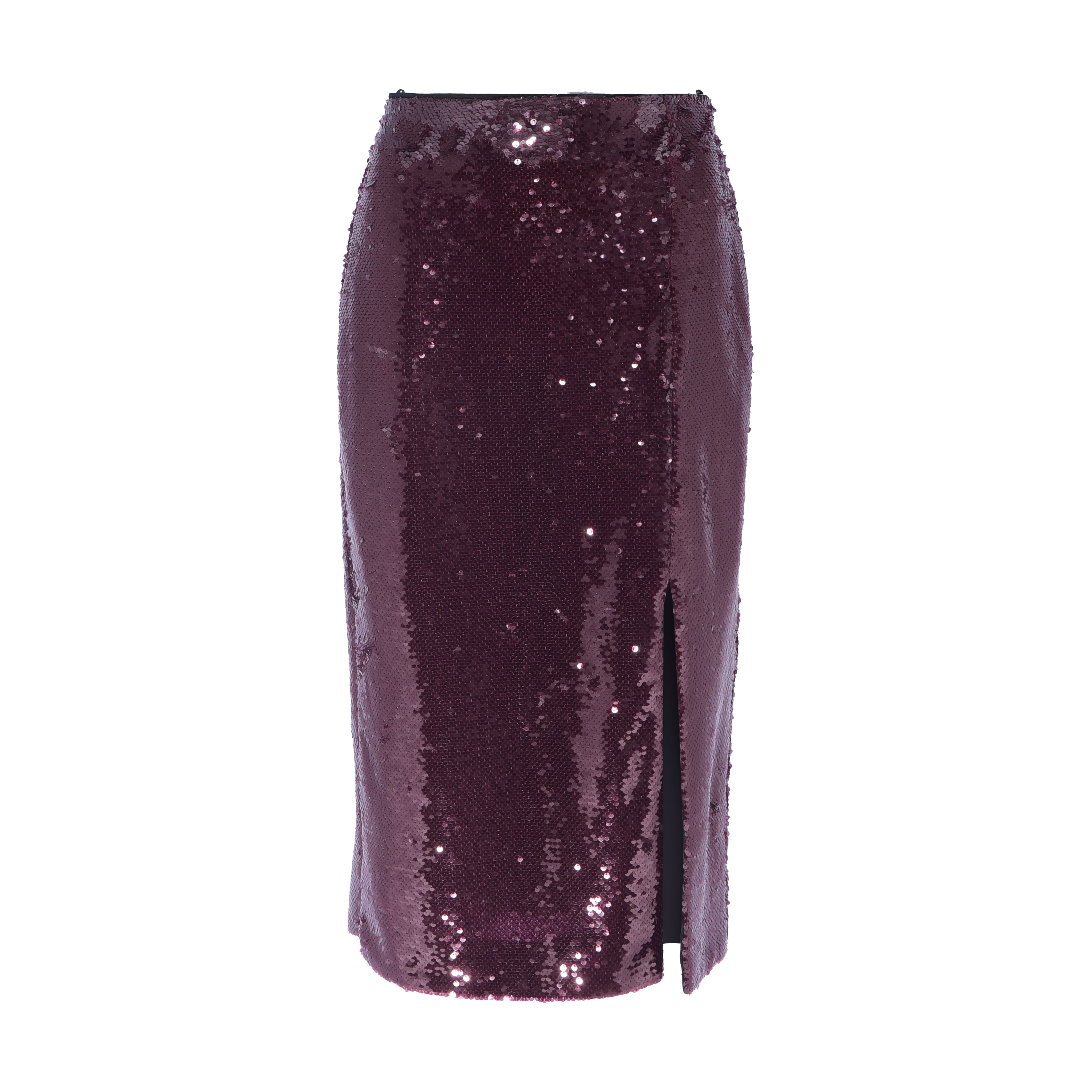 Saia Paetê Vinho NK