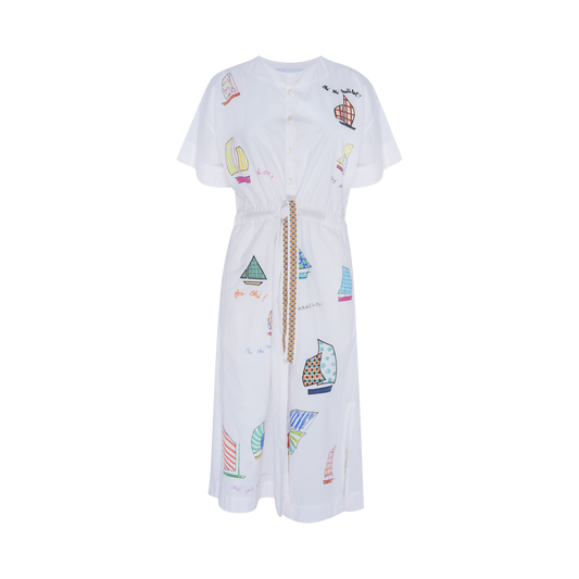 Vestido Bordado Mira Mikati