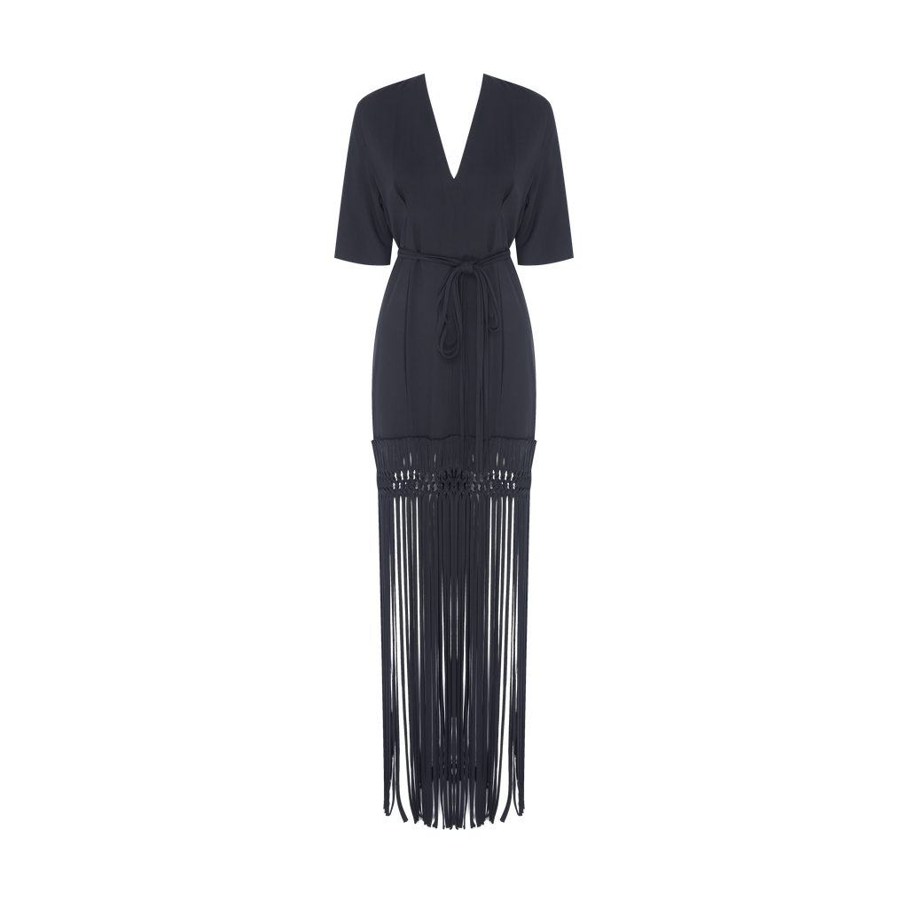 Vestido Franjas Cris Barros