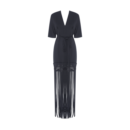 Vestido Franjas Cris Barros