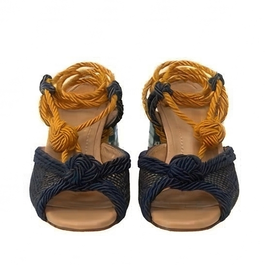 Sandália Multicolorido Lane Marinho