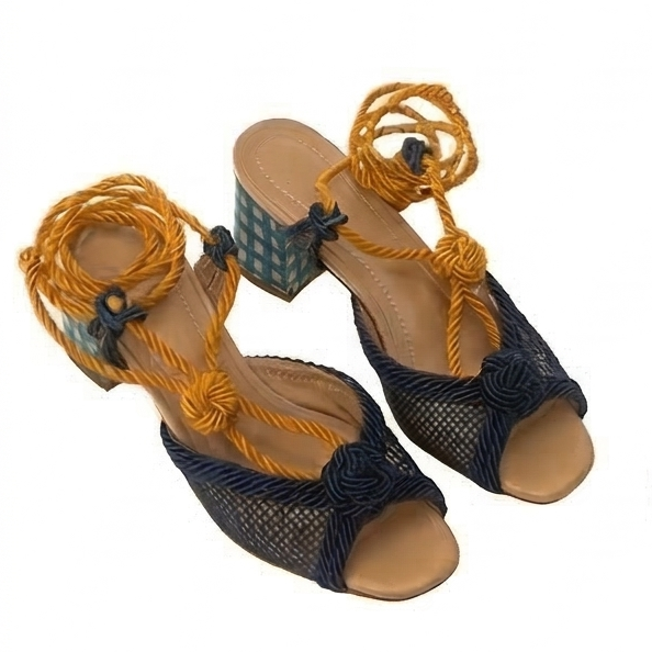 Sandália Multicolorido Lane Marinho