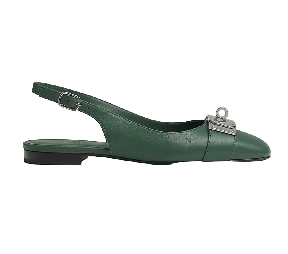 Sapato Verde Hermès