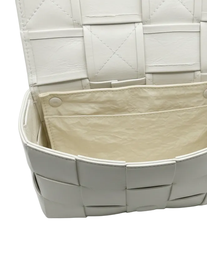 Bolsa Bottega Branca